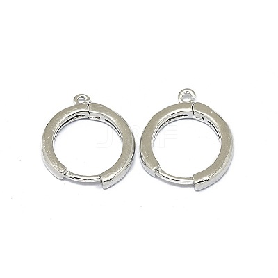 Brass Huggie Hoop Earring Findings LS-PALLOY-F249-19P-1
