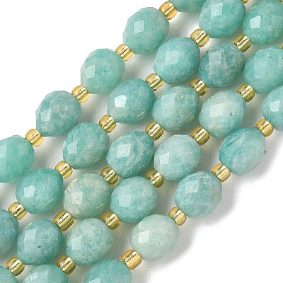 Natural Amazonite Beads Strands G-F809-A33-01-1