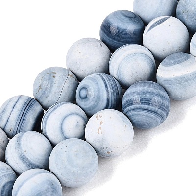 Dyed Natural Agate Beads Strands G-Q606-45A-01-1