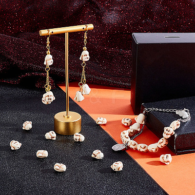Natural Howlite Beads Strands TURQ-AR0001-19-1
