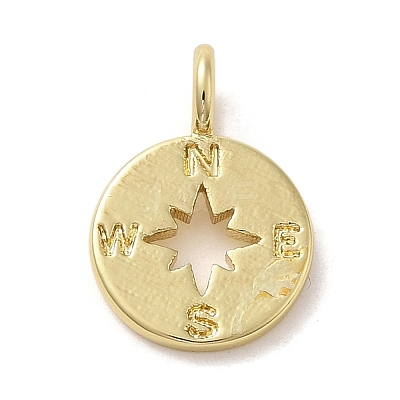 Brass Pendants KK-E091-12G-1