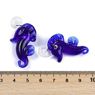 Handmade Lampwork Pendants LAMP-I029-07A-1