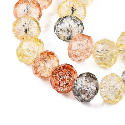 Transparent Glass Beads Strands GLAA-T023-4mm-A10-1