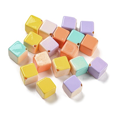 Baking Paint ABS Plastic Beads KY-C017-06-1