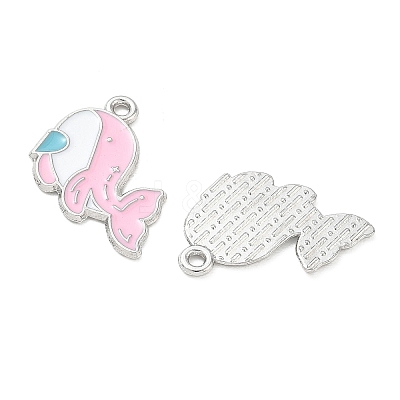 Alloy Enamel Pendants AL-CBA292F-01B-P-1