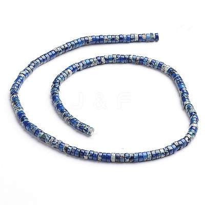 Dyed & Heated Natural Imperial Jasper Beads Strands X-G-M276-08-B-1