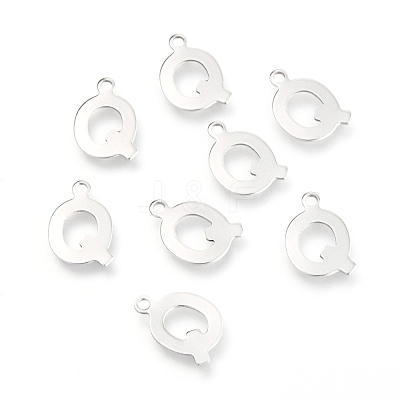 Non-Tarnish 201 Stainless Steel Charms STAS-C021-06P-Q-1