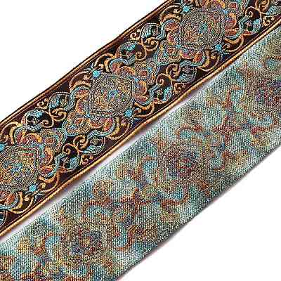Ethnic Style Polyester Ribbon OCOR-WH0060-78A-1