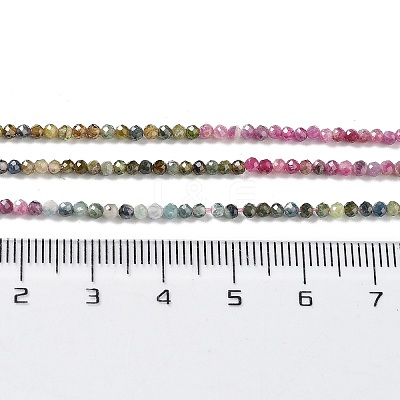 Natural Tourmaline Beads Strands G-P514-A07-01-1