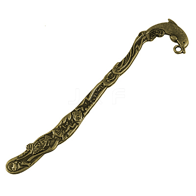 Zinc Alloy Bookmarks LS-PALLOY-R341-AB-FF-1