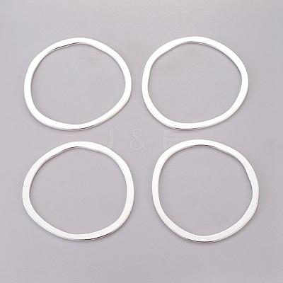 Tibetan Style Alloy Linking Rings X-TIBEB-EA13479Y-LF-1