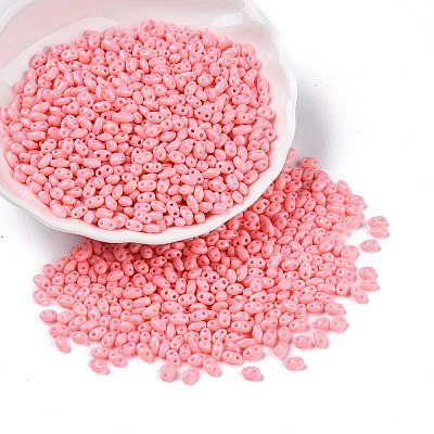 Baking Paint Glass Seed Beads SEED-T006-03O-1