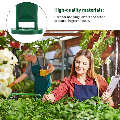 Plastic Greenhouse Hook FIND-WH0045-26-1