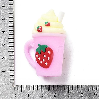 PVC Opaque Plastic Big Pendants KY-D022-05D-1