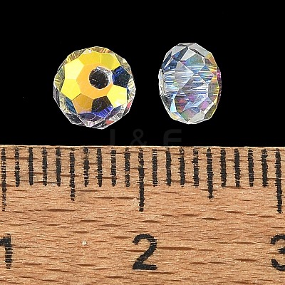 AB Color Plated Glass Beads EGLA-P059-03A-AB14-1