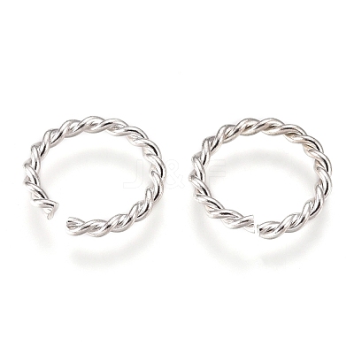 304 Stainless Steel Open Jump Rings X-STAS-F191-11S-C-1