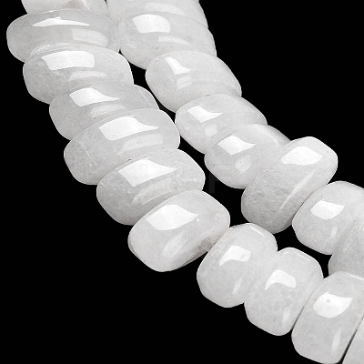 Natural White Jade Beads Strands G-Q167-B01-01-1