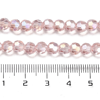 Transparent Glass Beads EGLA-A035-T6mm-B20-1