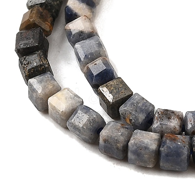 Natural Sapphire Beads Strands G-G259-B03-3x3mm-1