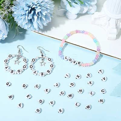 1000Pcs Opaque Acrylic Beads SACR-SP0001-46-1