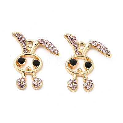 Alloy Rhinestone Pendants ALRI-K048-05A-1