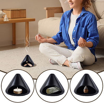 Porcelain Incense Holders DIY-WH0899-629A-1