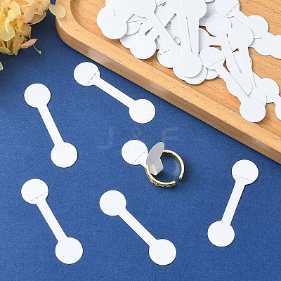 Paper Fold Over Blank Sticky Price Tags CDIS-YW0001-08A-1