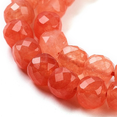 Natural White Jade Beads Strands G-H028-A09-20-1