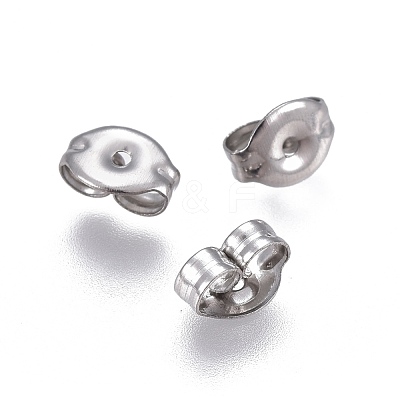 Tarnish Resistant 304 Stainless Steel Ear Nuts X-STAS-F203-03P-1
