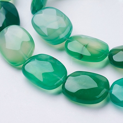 Natural Agate Beads Strands X-G-E412-01-15x19-1