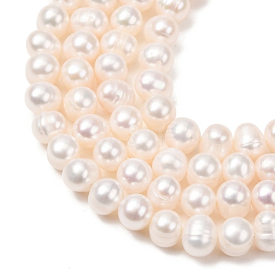 Natural Cultured Freshwater Pearl Beads Strands PA-CBABE82-15A-1
