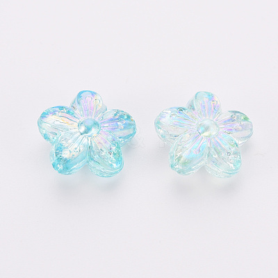 Transparent Acrylic Beads TACR-S154-45C-754-1