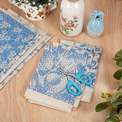 8Sheets 8 Styles Paper Ceramic Decals CELT-GF0001-03-1