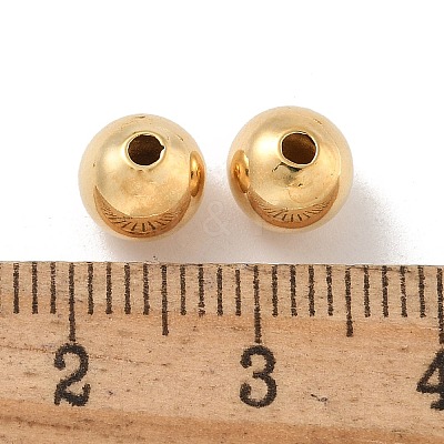 Brass Beads KK-H503-22G-04-1