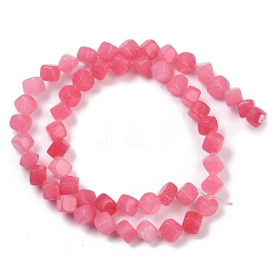 Dyed Natural Rhodonite Beads Strands G-A257-A19-01-1