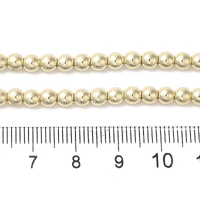 Electroplated Synthetic Non-magnetic Hematite Beads Strands X-G-I364-C01-G-1