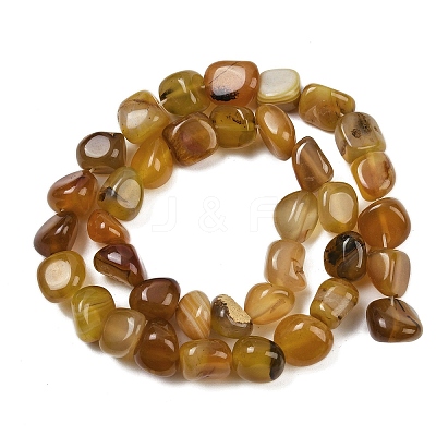Natural Agate Beads Strands G-L630-F01-01A-1
