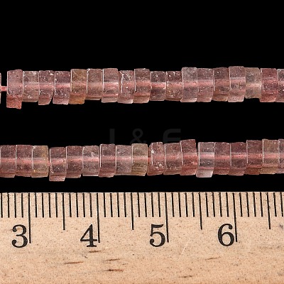 Natural Strawberry Quartz Beads Strands G-A280-C12-01-1