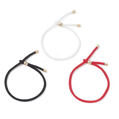 3Pcs Nylon Cord Bracelets for Women Men BJEW-JB12946-1
