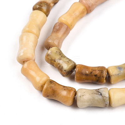 Natural Yellow Opal Beads Strands G-T140-86C-1