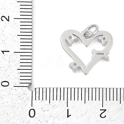 Brass Micro Pave Clear Cubic Zirconia Pendants KK-G522-53P-03-1