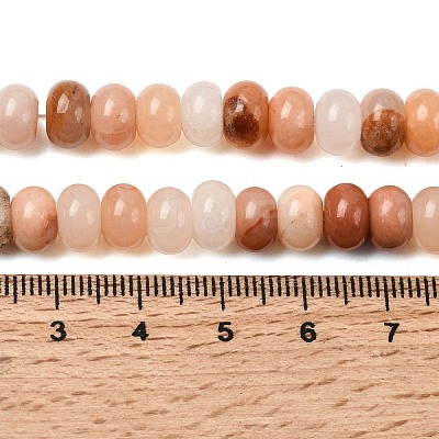 Natural Pink Aventurine Beads Strands G-A280-A32-02-1