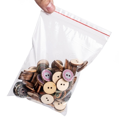 Plastic Resealable Packaging Bags OPP-Q002-11x16cm-1