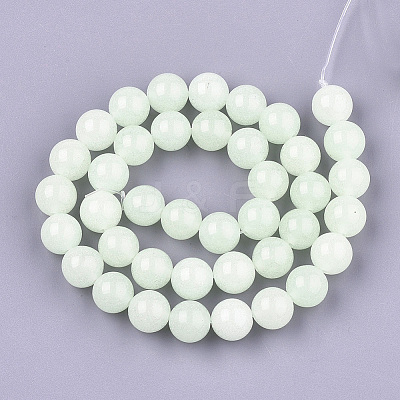 Synthetic Luminous Stone Beads Strands X-G-S200-08A-1