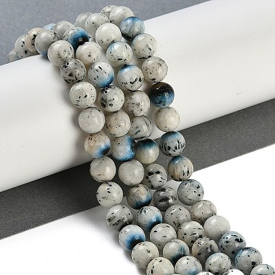 Natural Blue Ice Glacierite Stone Beads Strands G-H062-A04-02-1
