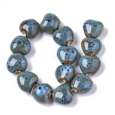 Handmade Porcelain Beads PORC-S498-15A-14-1