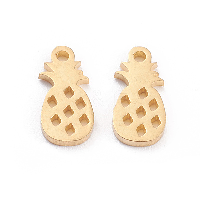 304 Stainless Steel Charms STAS-I151-36G-1