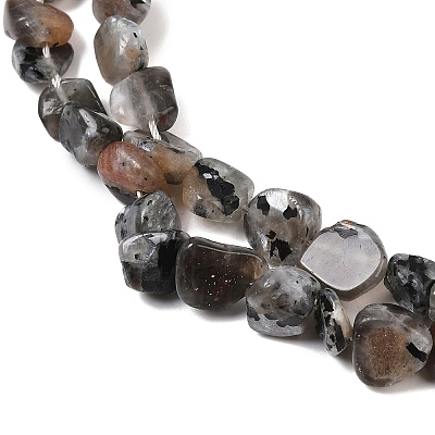 Natural Moonstone Beads Strands G-A284-A01-01-1