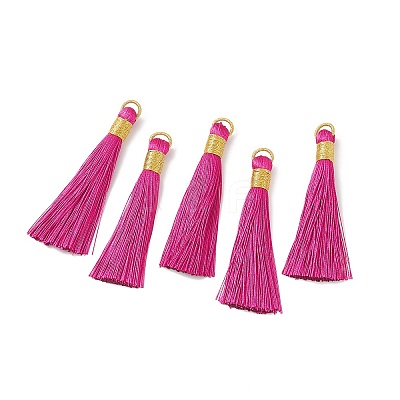 Polyester Tassel Pendants FIND-I009-D02-1