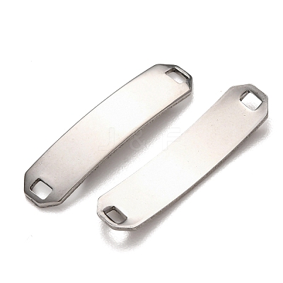 201 Stainless Steel Links Connector Charms STAS-P451-02B-P-1
